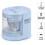 (As show, One size) USB Electric Pencil Sharpener, Blue 2