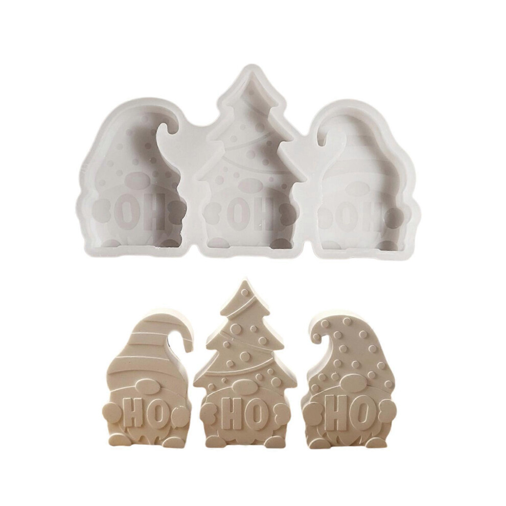 (As Show, One Size) Christmas Sturdy Silicone Tray Mold For Castes Craft Supplies Dishes Molds For Jewelry Making And Coasters Creation 8052607401768