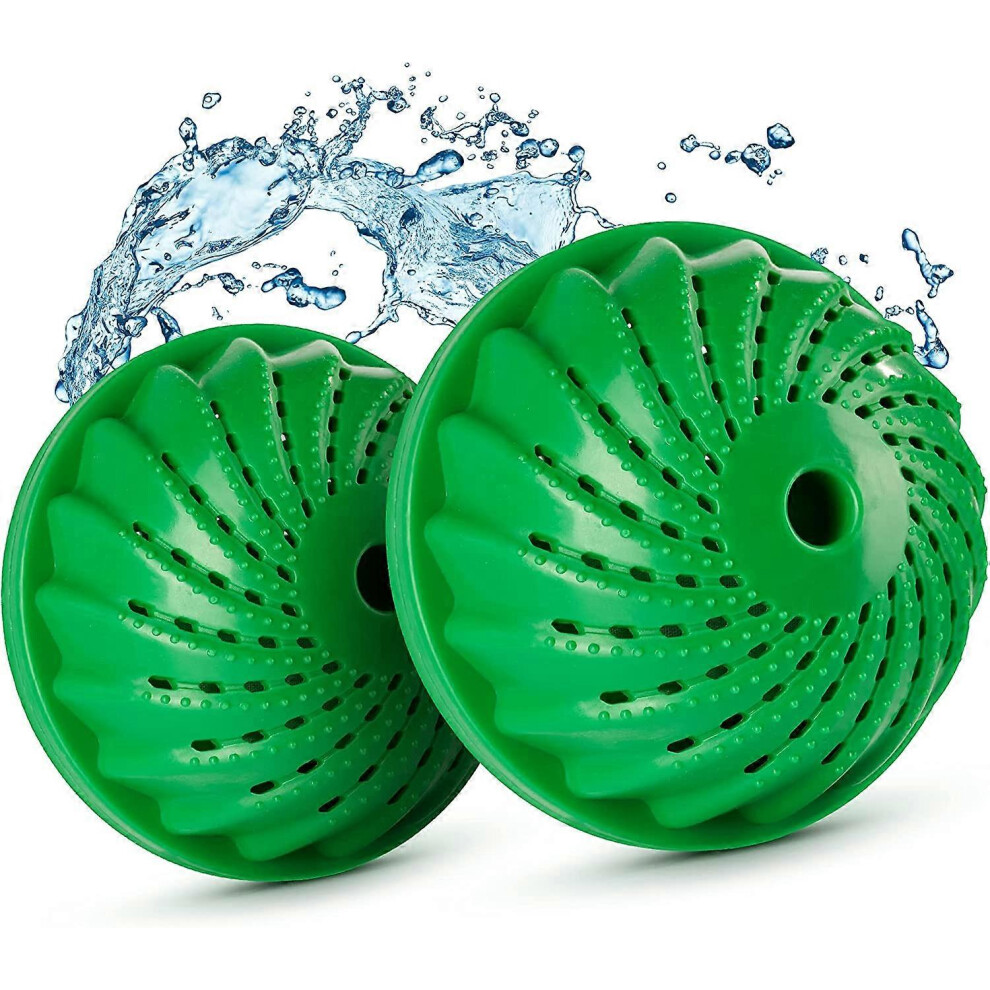 (As show, One size) Washing machine ball - Kit of 2 - Ecological washing balls for clean & pure laundry - Gargoyle washing machine laundry ball