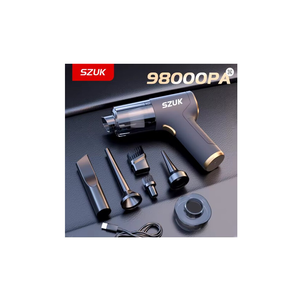 SZUK 98000PA Wireless Car Vacuum Power Mini Handheld Cleaner.Pro 2hapa-image-OPC-PHQM99Y-NEW