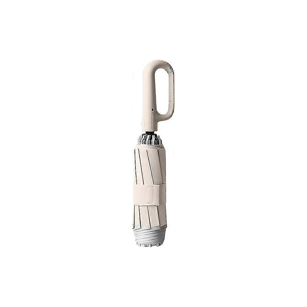 (As show, One size) 1 Ring Buckle Umbrella, Reflective Safety Strip, Sturdy Windproof, Portable Travel, Compact Small Travel Umbrella, Portable Foldin-image-OPC-PHQM9K7-NEW