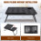 5-layer adjustable height, foldable laptop desk, office desk, cup holder and split desktop, quick opening design 5