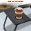 5-layer adjustable height, foldable laptop desk, office desk, cup holder and split desktop, quick opening design 9