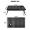 5-layer adjustable height, foldable laptop desk, office desk, cup holder and split desktop, quick opening design 2