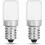 24V E14 LED Bulbs 6500K Cool White 2-Pack for Refrigerator, Freezer & Home Use 1