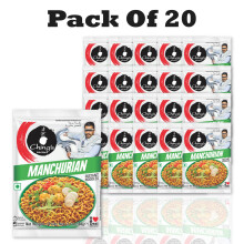 Chings Manchurian Noodles 75g (Pack of 20) | Spicy Desi Chinese Instant Noodles | Ready in 2-3 Minutes | No Artificial Colors