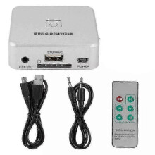 Digital MP3 Audio Recorder Player with USB Port + SD Card Slot + IR Remote js