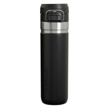 Quick Flip GO Water Bottle 24-36 OZ | Push Button Lid | Leakproof & Packable for Travel & Sports | Insulated Stainless Steel | BPA-Free..