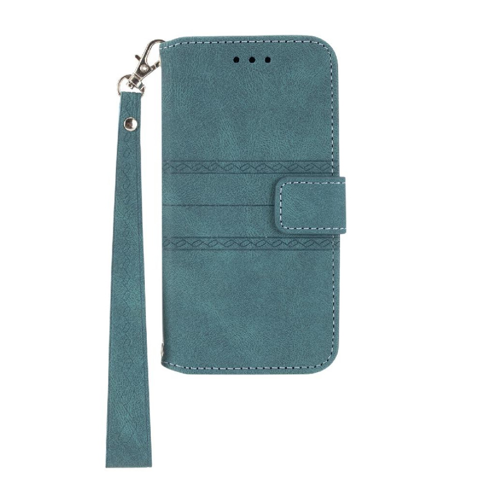 (Green) Flip Case For Iphone 13 Pro Wallet Case Shockproof Protective Kickstand Magnetic Closure Pu Leather Green 764563768882