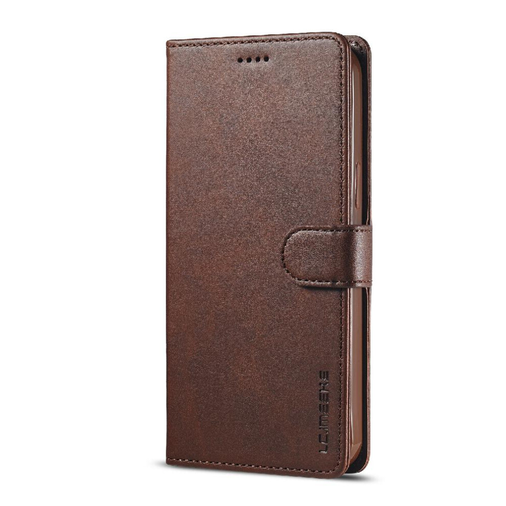 (Brown) Case For Iphone 13 Calf Texture Horizontal Flip Leather Case With Holder Card Slots Wallet Brown 764563769599