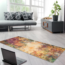 (60 cm x 220 cm (2ft x 7ft 7")- Runner Rug Carpet)., VIBRANT- CASHMERE RUG) Large Traditional Rugs Living Room Carpet Door Mat