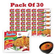 Indomie Mi Goreng Instant Fried Noodles – 80g x 30 Pack | Indonesian Stir-Fry Classic