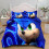 Bettbezug-Set mit Lightning Sonic-Print, 012530, Einzelbett, 135 x 200 cm 1