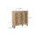 Timber Art Design UK Essentials 3 Door Shoe Cabinet Sonoma Oak 5