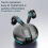 TWS Bluetooth Wireless Earbuds Dual Mic ENC  For Android & iPhone 5