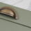 (76mm Cup) Antique Brass Kitchen Cup Handle & Matching Knobs 6