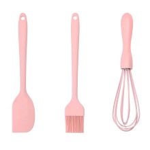Pink Backgeräte Set 3 Stück hitzebeständige Antikleber Küchengeräte für Mischen, Peitschen, Kuchen Dekorieren & Kochen Zubehör