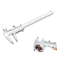 Vernier Calipers, High Precision Vernier Gauge Vernier Caliper 150mm, Robuste und langlebige Calipers Gauge mit Verriegelungsschraube, Wasse