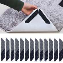 JCUQGDOO Teppichgriffe für Laminatböden, 12-teiliger Teppichgriff wiederverwendbarer rutschfester Teppichgriff waschbarer Teppichgriff? Anti