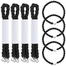 GSKQCRPR 6 Pack Militär Grad Hosen Gurte Heavy Duty Stiefel & Knöchelbänder, verstellbare Nylon Twisters für Outdoor / taktische Verwendung
