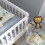 Noa and Nani Leonora Toddler Bed in White 5