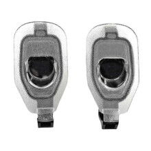 Universal Puddle Lamp Light for Left and Right Side View Mirror Bottom Compatible with Ford Models 2015-2017,Clear Lens Replacement Part