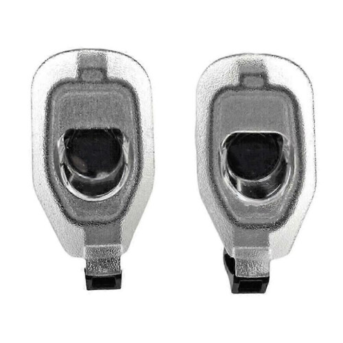 Universal Puddle Lamp Light for Left and Right Side View Mirror Bottom Compatible with Ford Models 2015-2017,Clear Lens Replacement Part
