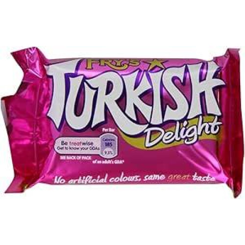 Fry's Turkish Delight Chocolate Bar – 51g (Pack of 21) 1