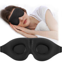 Sleep Mask for Side Sleeper Light Blocking for Women Men 3d Contoured Cup Blindfold Comfortable Eye Cover Rest Accessory