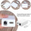 ADSL DSL Internet Broadband Microfilter Splitter Adapter RJ11 BT Sky Phone Modem 4