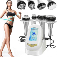 40kHz Ultrasonic Cavitation Slimming Machine 4 in 1 RF Shaping Negative Pressure Massage Slimming Beauty Instrument