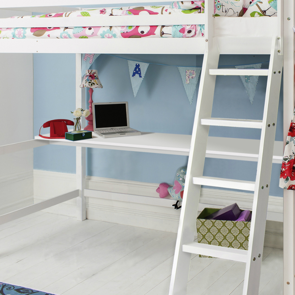 Louis Desk for High Sleeper Cabin Bed Fits Thomas, Lottie & Una Highsleepers in White