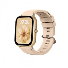 (Gold Steel) ZL54C Smart Watch Men Women Sport Fitness Tracker Sleep HeartRate IP67 Waterproof Bluetooth Smartwatch
