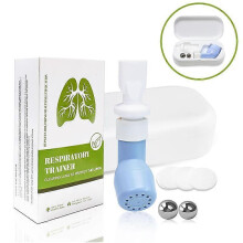 Respiratory Trainer Sports Breathing Exercise Device for Lungs Breathing Trainer Abdominal Breathing Training Device
