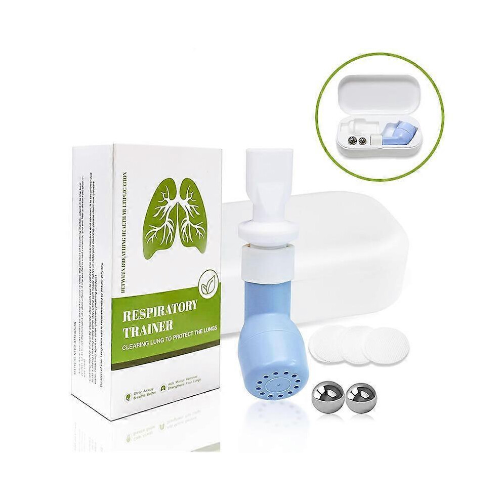 Respiratory Trainer Sports Breathing Exercise Device for Lungs Breathing Trainer Abdominal Breathing Training Device