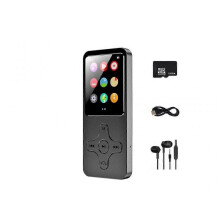 (32G) 1.8" Color Screen MP3 MP4 Player Bluetooth HIFI Lossless Music Player 16/32/64GB Recording Player E-book/FM Radio/Video