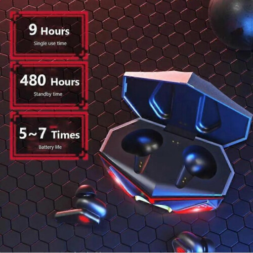 Bluetooth True Wireless K98 Long Lasting Comfort Gaming Earphones 1