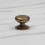 (32mm Knob) Antique Brass Kitchen Cup Handle & Matching Knobs 1