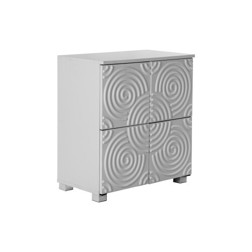 Timber Art Design UK Modern Storage Cabinet, 4 Doors 2
