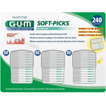 Soft-Picks Include 3 Convenient Travel Cases 240 Picks