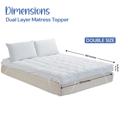BELOFAY Dual-Layer Mattress Topper 2