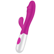 (paars) 30 Speed G Pot Vrouwelijke Vibrator Krachtige Dildo Rabbit Vibrator