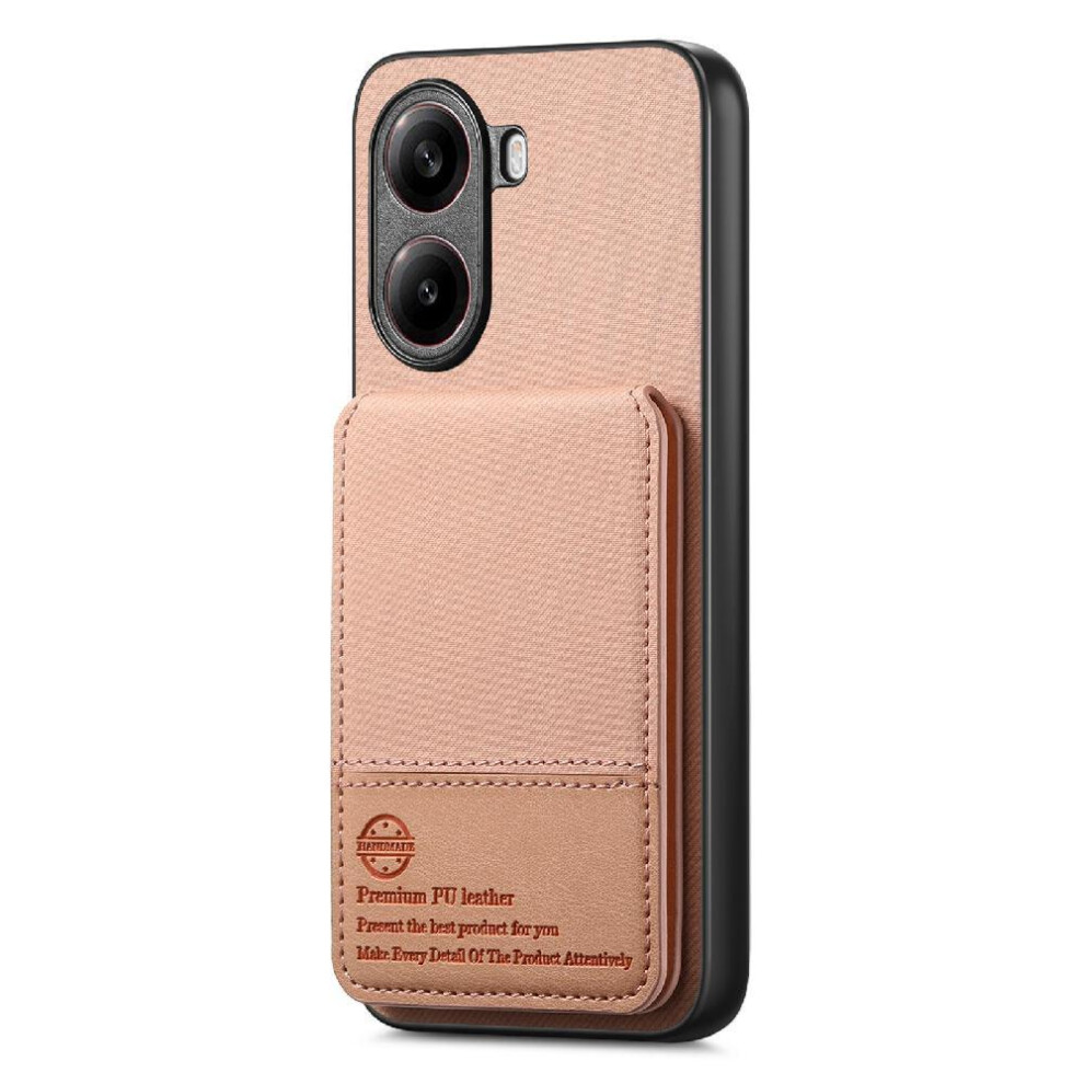 (Pink) Case For Xiaomi Poco X7 Pro Shockproof Leather Case Rfid Blocking Wallet Pink 764563773763
