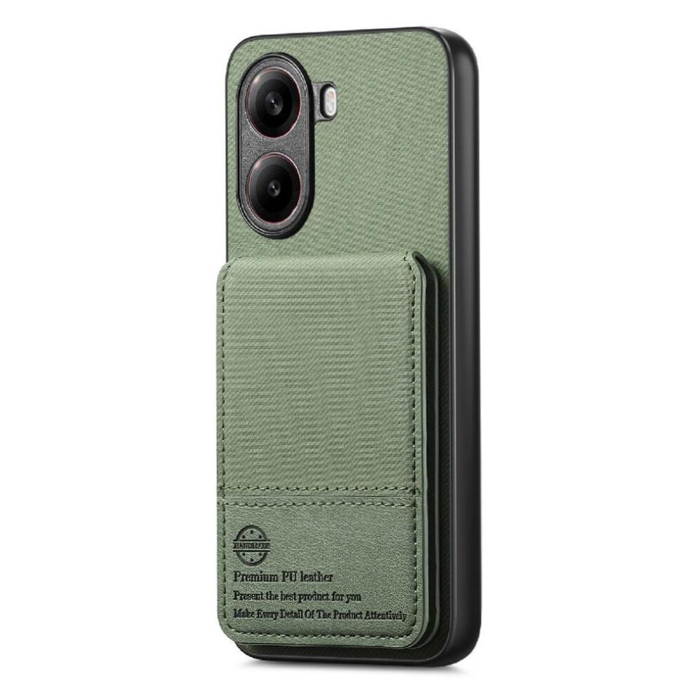 (Green) Case For Xiaomi Poco X7 Pro Shockproof Leather Case Rfid Blocking Wallet Green 764563773732
