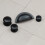 (25mm Knob) Black Kitchen Cup Handle and Knobs Cabinet Pull 14