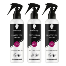 SK Styling Heat Protection Spray 250ml Hair Care Styling Mist, 3 Pack