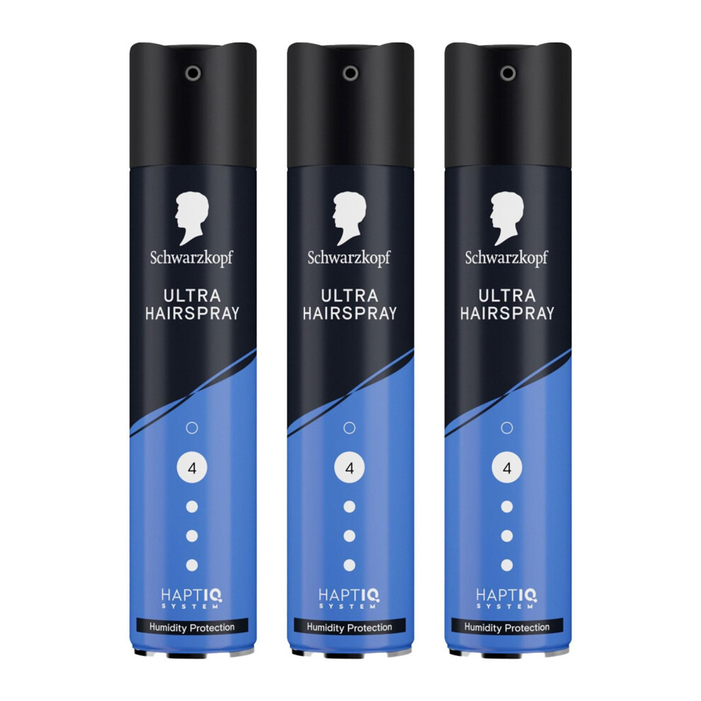 SK Styling Hair Spray Ultra HL4, 250ml, 3 Pack