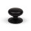 (38mm Knob) Black Kitchen Cup Handle and Knobs Cabinet Pull 1