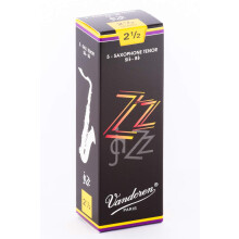 Vandoren SR4225 Tenor Sax ZZ Reeds Strength 2,5; 5-s doboz