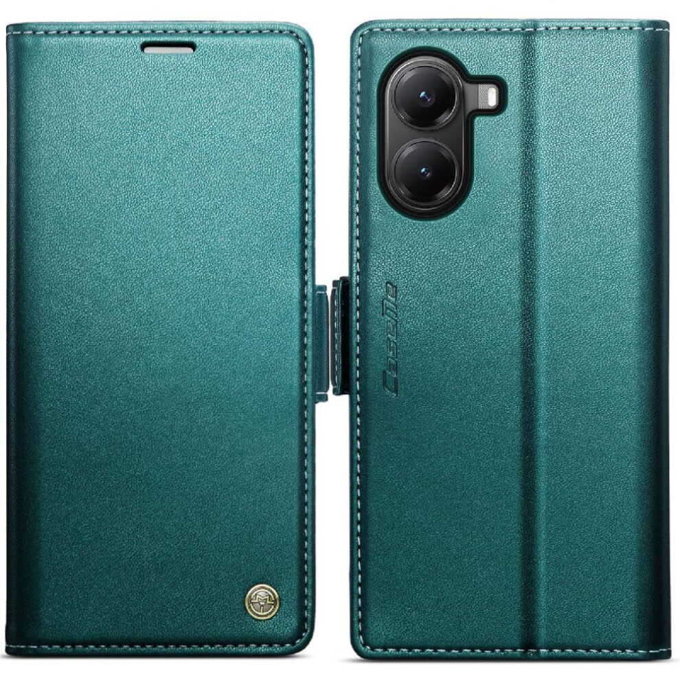 (Green) Flip Case For Xiaomi Poco X7 Pro Wallet Case Kickstand Card Slot Shockproof Case Anti Fraud Green 764563780471